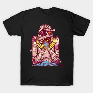 Monster Cookie Mummy T-Shirt